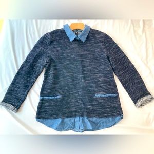 Ann Taylor collared sweater